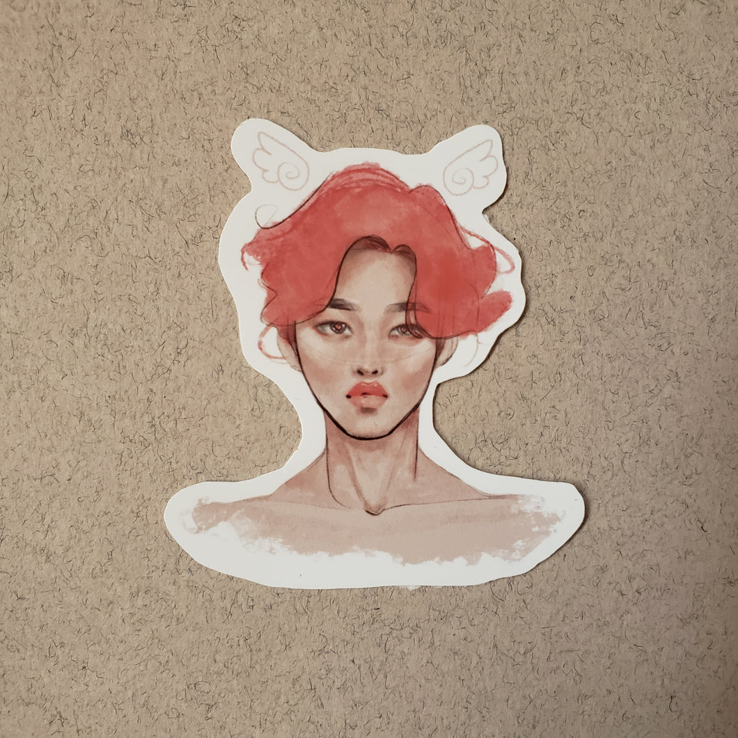 Cupid Jimin Die-cut Sticker