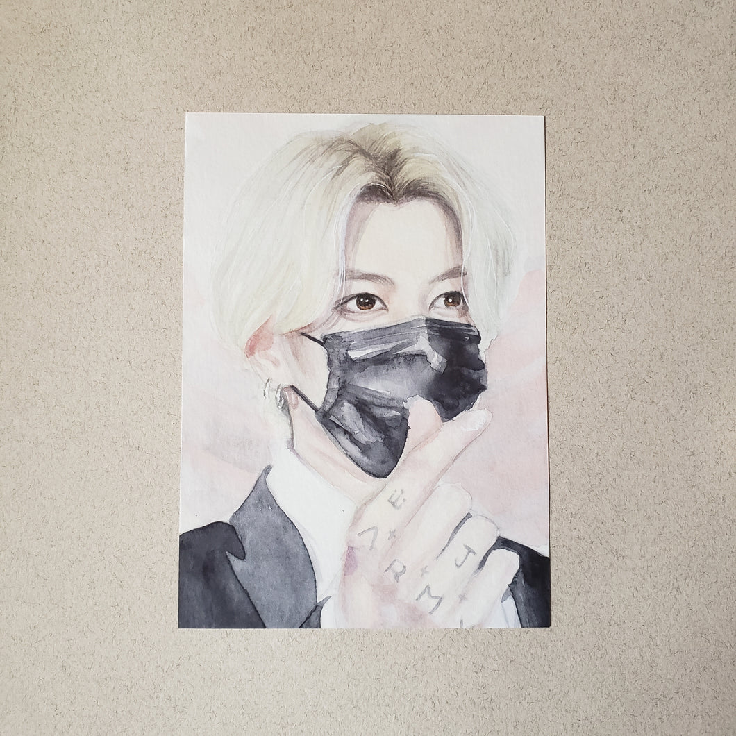 Blonde JK Print