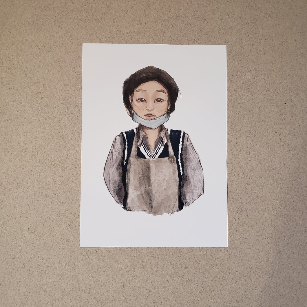 Painter Yoongi Print