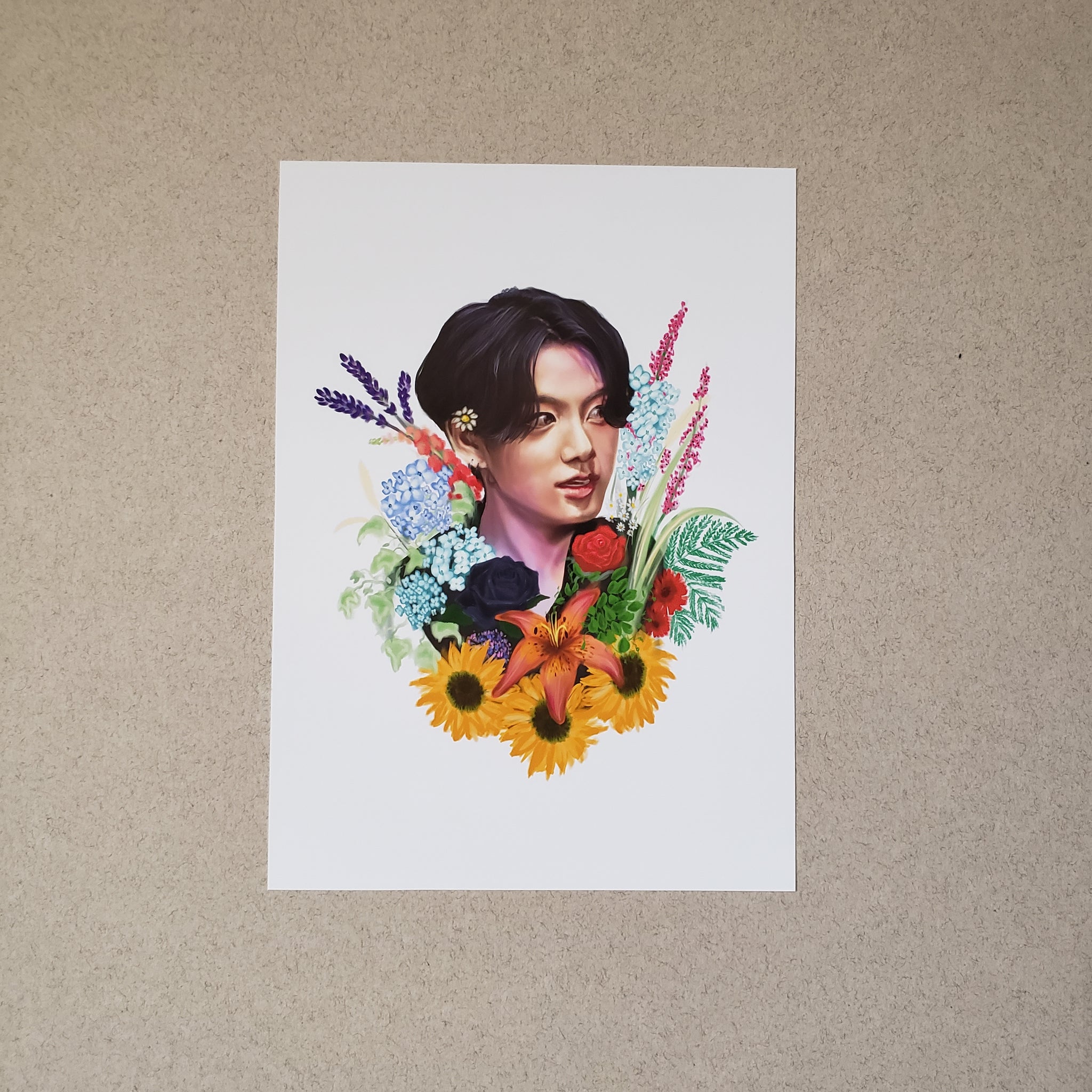 防弾少年団(BTS) - BTS⭐️稀少⭕️Dynamite Fine Art Print アートプリント BTS - BTS: Dynamite Fine Art Print by Tracie Ching by
