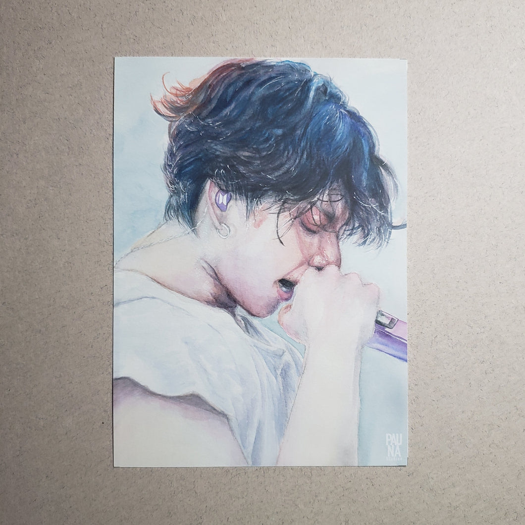 Mic Jungkook Print